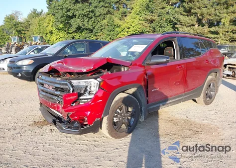 2024 GMC Terrain Awd At4 из США, поврежденный, VIN 3GKALYEG8RL324334